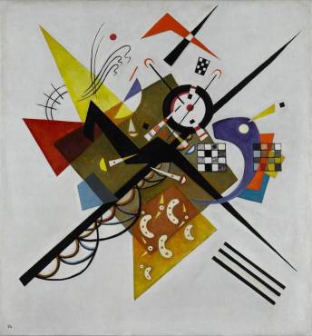Kandinsky, Sobre el blanco II, 1923