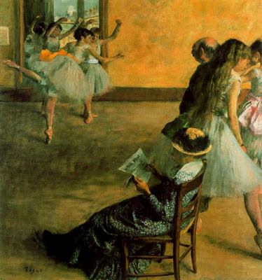 la leccion de ballet 1881