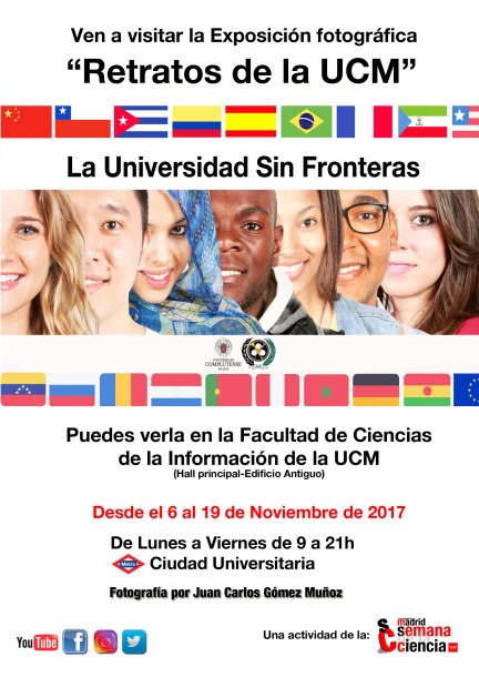 Cartel Retratos UCM-A3