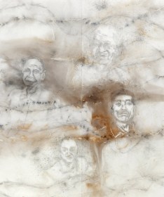 Las-nubes-distantes-Cai-Guo-Qiang-Pólvora-sobre-lienzo