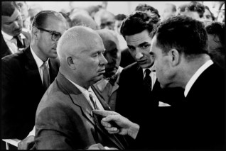 USSR. Moscow. 1959. Nikita KHRUSHCHEV and Richard NIXON.