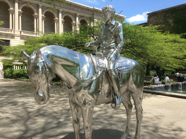 Horse and rider, Charles Ray, 2014.jpg