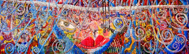 Dokoupil - Si conmigo no se puede continuar, la chica del infinito tomara el control”, 1984