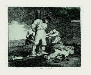Desastres n.25, Goya. Calcografía Nacional.