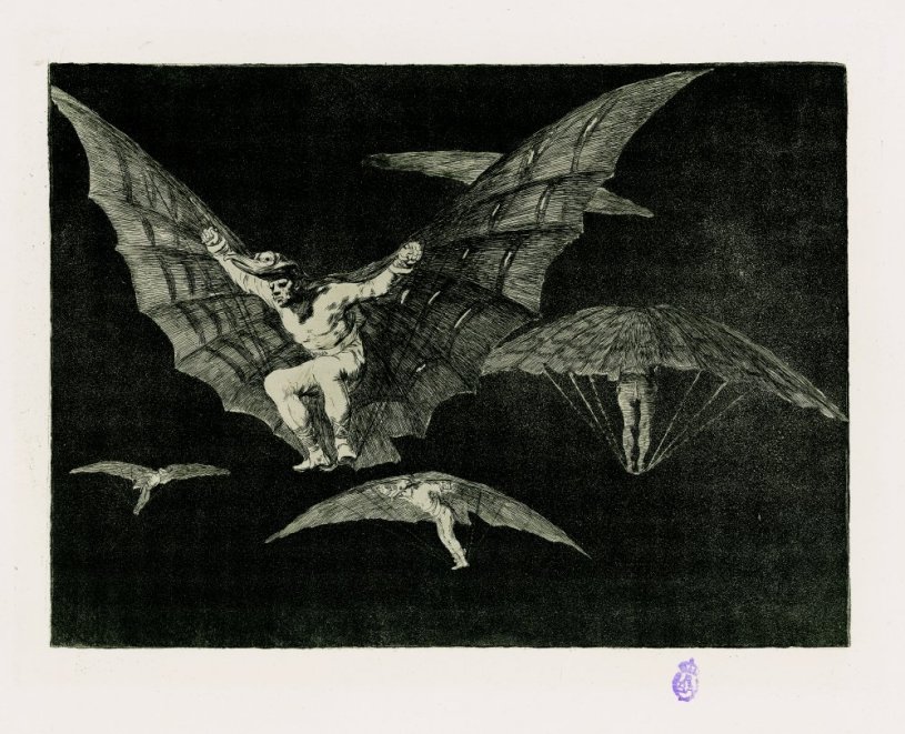 Disparates n13. Goya. Calcografía Nacional.