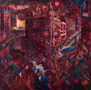 Metrópolis (1916 - 1917). George Grosz