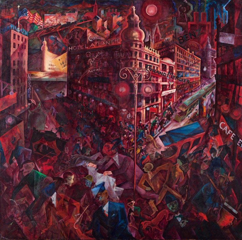 Metrópolis (1916 - 1917). George Grosz